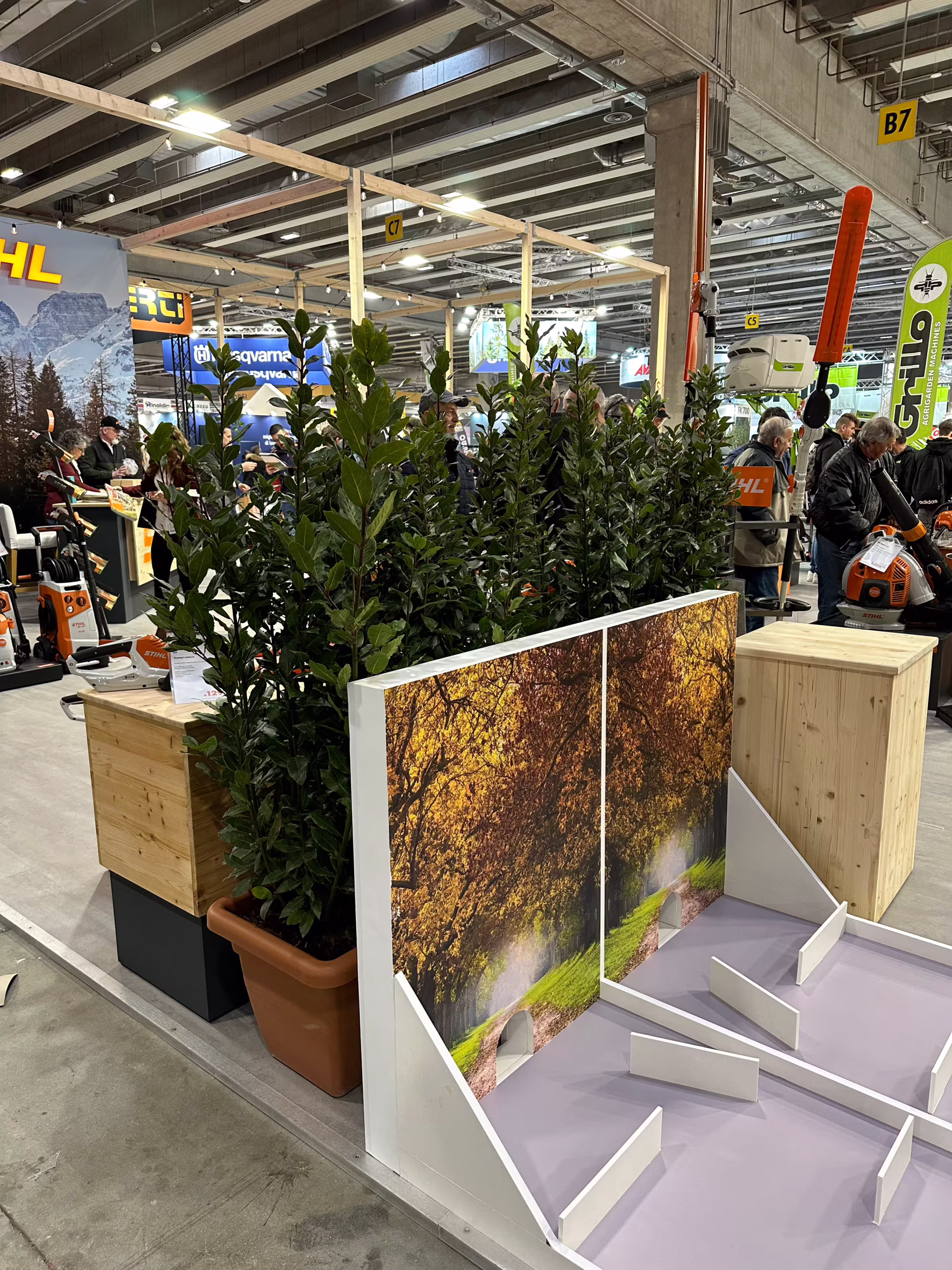Vivai Feder - Allestimenti - Stihl 3